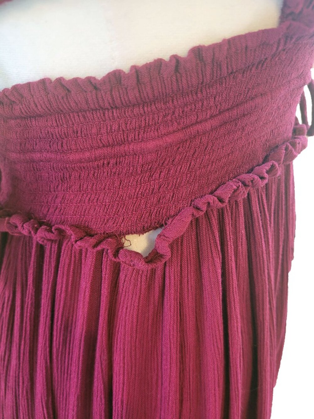 Free People Santa Maria Maxi Dress Size S - Picture 9 of 10